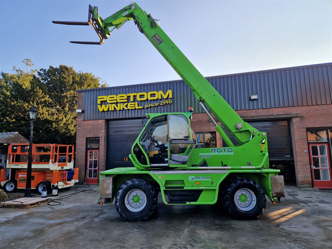 Merlo Dealer Met Hoogwaardige Service